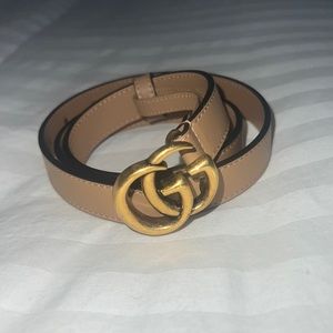 Gucci Double G Thin belt